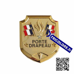 Insigne porte drapeau grand modèle