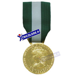 Médaille 30 ans d'ancienneté Régionale Départementale Communale