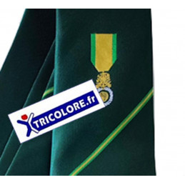 Cravate Médaille Militaire pour anciens combattants zoom