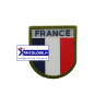Ecusson brodé tricolore FRANCE - sur velcro