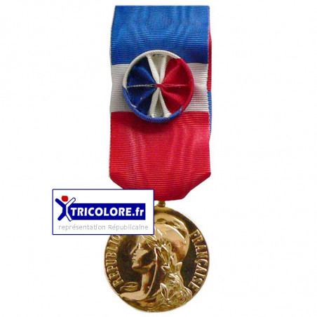Médaille du Travail vermeil 30 ans d'ancienneté