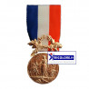Médaille Courage et dévouement bronze