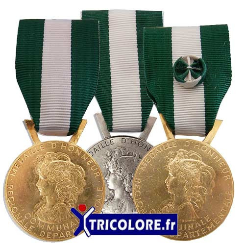 Médailles Régionales Départementale et Communales | Tricolore.fr