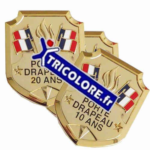 Insigne porte drapeau | Tricolore.fr