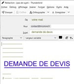 demande de devis